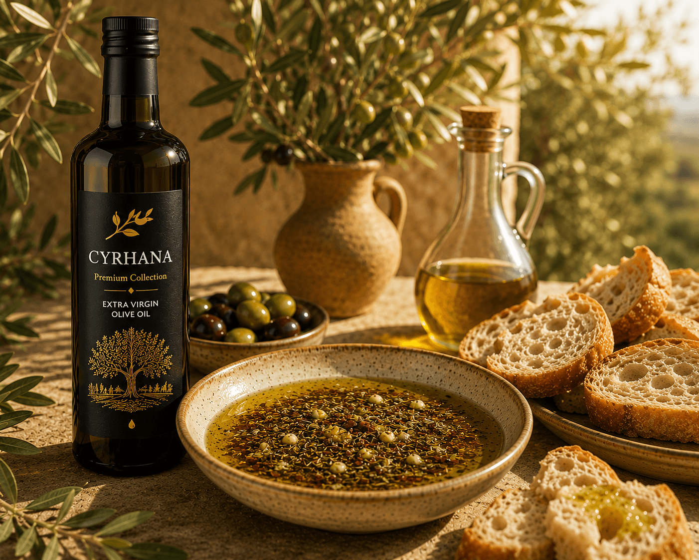 Olive Oil & Herb Dip — Perfect for Bread